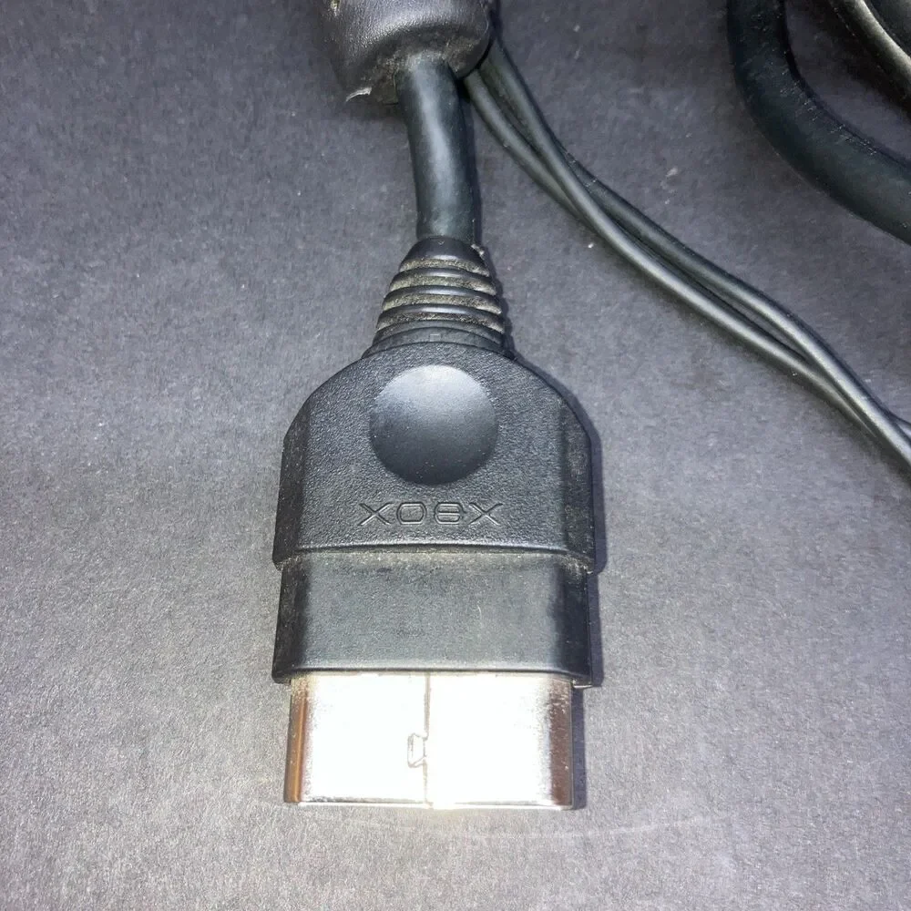 Original Xbox AV LEAD - Composite RCA Audio Video Cable for Classic Console